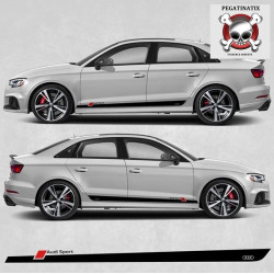 Audi A3 Audi Sport Side Stripes AUFKLEBER