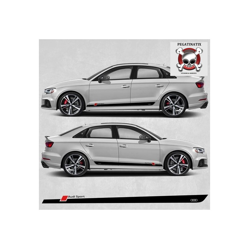 Audi A3 Audi Sport Side Stripes Adhesivo