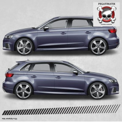 Audi A3 QUATTRO Side Stripes ADESIVI