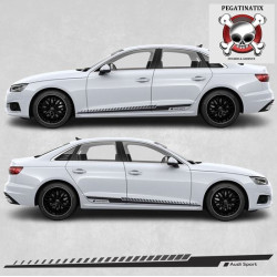 Audi A4 SPORT Side Stripes AUFKLEBER