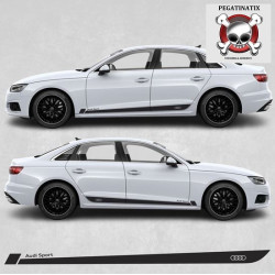 Audi A4 QUATTRO Side Stripes Stickers