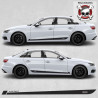 Audi A4 QUATTRO Side Stripes Stickers