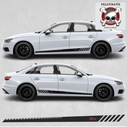 Audi A4 QUATTRO Side Stripes ADESIVI