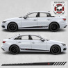 Audi A4 QUATTRO Side Stripes AUFKLEBER