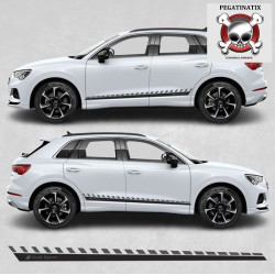 Audi Q3 SPORT Side Stripes Stickers