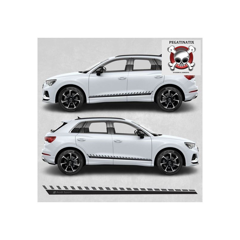 Audi Q3 SPORT Side Stripes Stickers