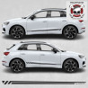 Audi Q3 QUATTRO Side Stripes AUFKLEBER