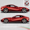 Ferrari F12 Berlinetta Italia Stripes adesivos