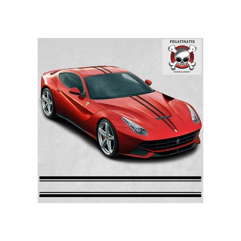 Ferrari F12 Berlinetta Stripes adesivos