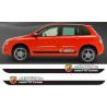 Fiat 500 domed emblems gel DECALS