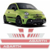 Fiat 595 Abarth side Stripes ADESIVI
