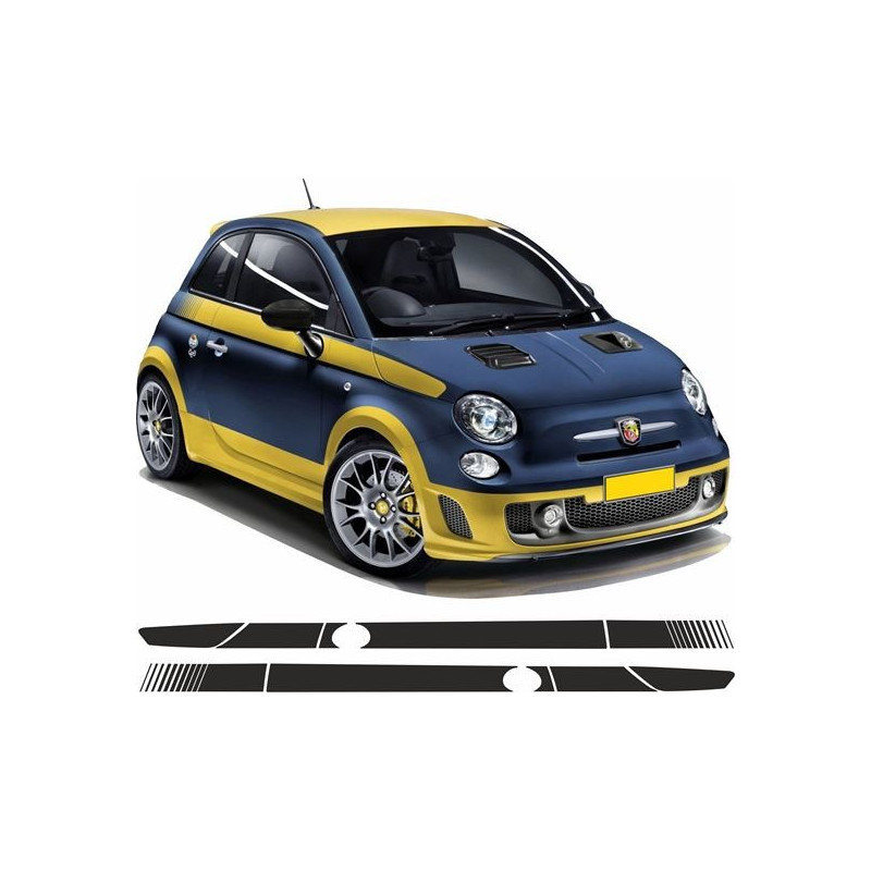Fiat 500 / 595 / 695 side AUFKLEBER