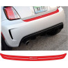 Fiat 500 / Abarth 2007 - 2015 rear bumper ADESIVI