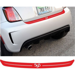 Fiat 595 2007 - 2015 rear bumper AUFKLEBER