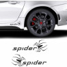 Fiat 124 Spider ADESIVI