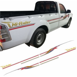 Ford Ranger "Hi-Rider" side Stripes DECALS