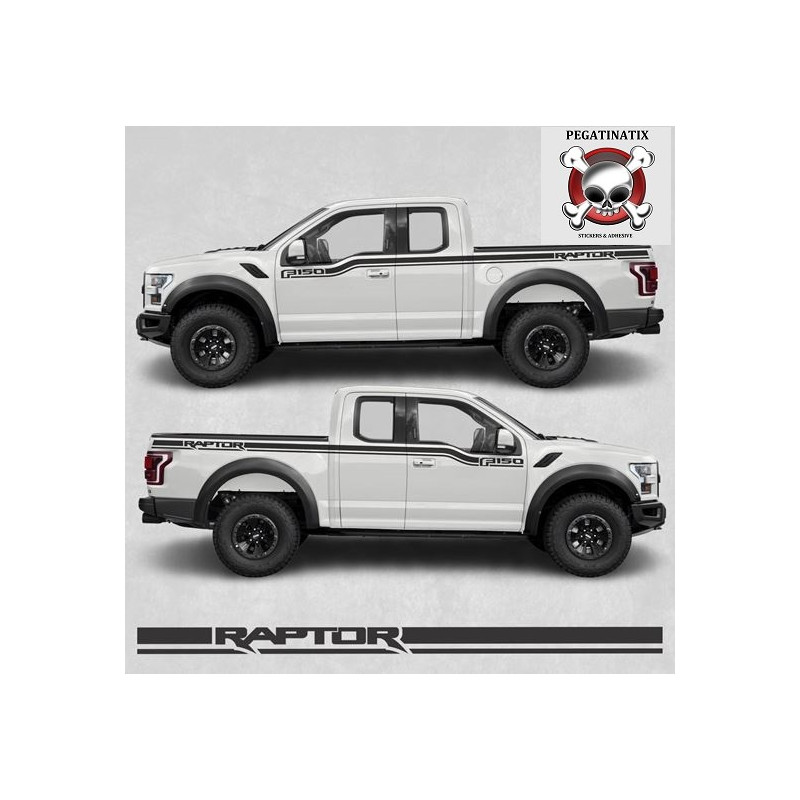 FORD F-150 Raptor side Stripes ADHESIVOS
