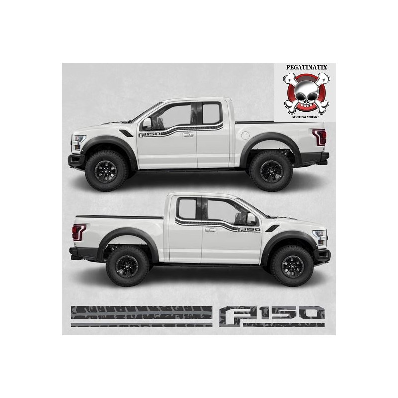 FORD F-150 Raptor side Stripes DECALS