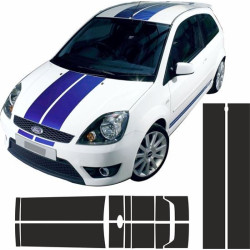 Ford Fiesta MK6 ST / ZS OTT Stripes STICKER