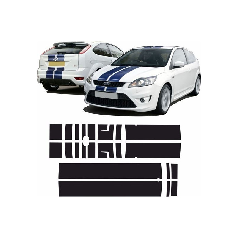 Ford Focus MK2 ST Stripes DECALS