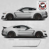 Ford Mustang year 2015 on side Stripes STICKER