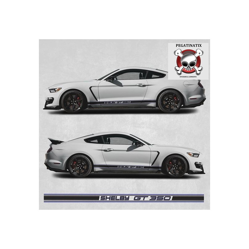 Ford Mustang shelby GT 350 year 2015 Stripes ADESIVI