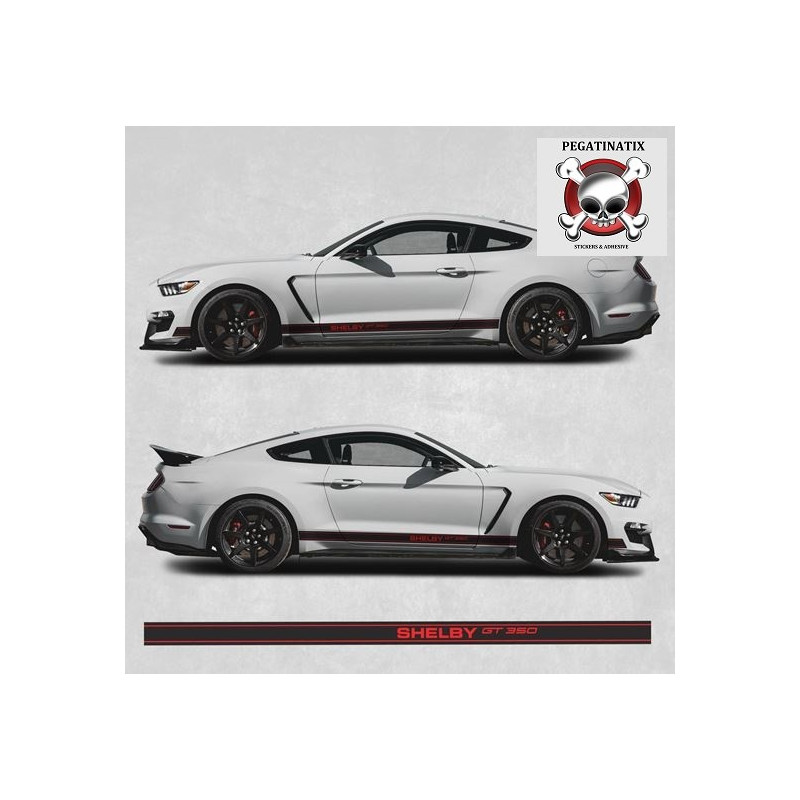 Ford Mustang shelby GT 350 year 2015 Stripes STICKER