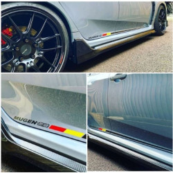Honda Civic FK2 / FK8 Mugen side Stripes AUTOCOLLANT