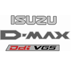 Isuzu D-Max DECALS