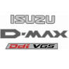 Isuzu D-Max AUFKLEBER