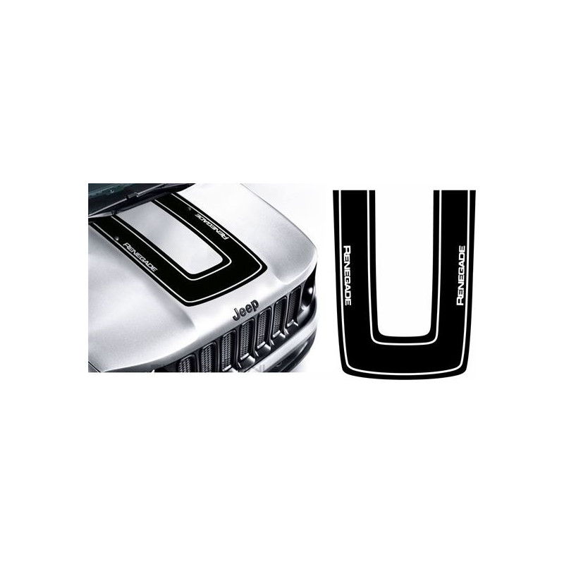 Jeep Renegade Bonnet AUFKLEBER