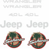 Jeep Sahara Edition 4.0L DECALS