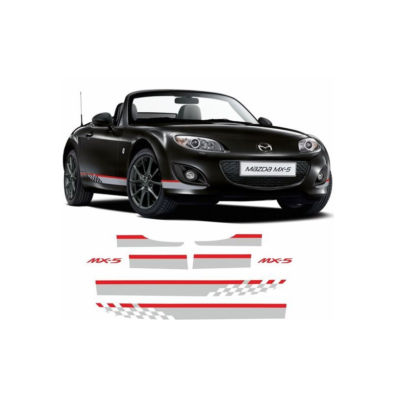 Mazda Miata MX-5 Stripes ADESIVI