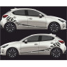 Mazda 2 Demio side Stripes AUFKLEBER