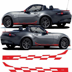 Mazda MX-5 Icon 2016 on side Stripes STICKER