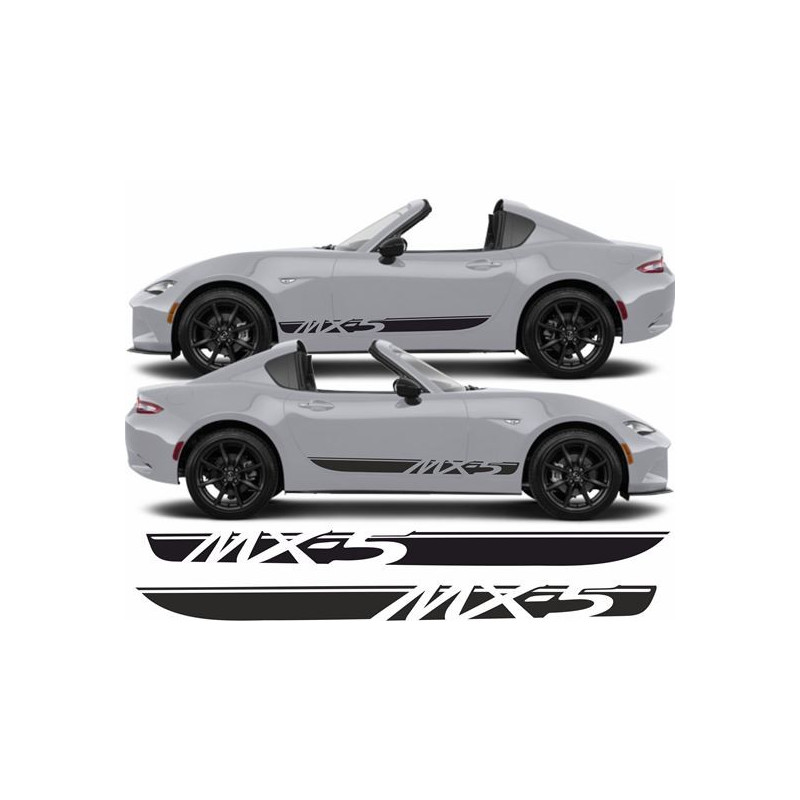 Mazda MX-5 side Stripes AUTOCOLLANT