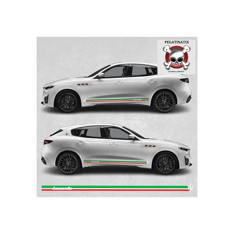 Maserati Levante side Stripes ADESIVI