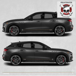Maserati Levante side Stripes AUTOCOLLANT