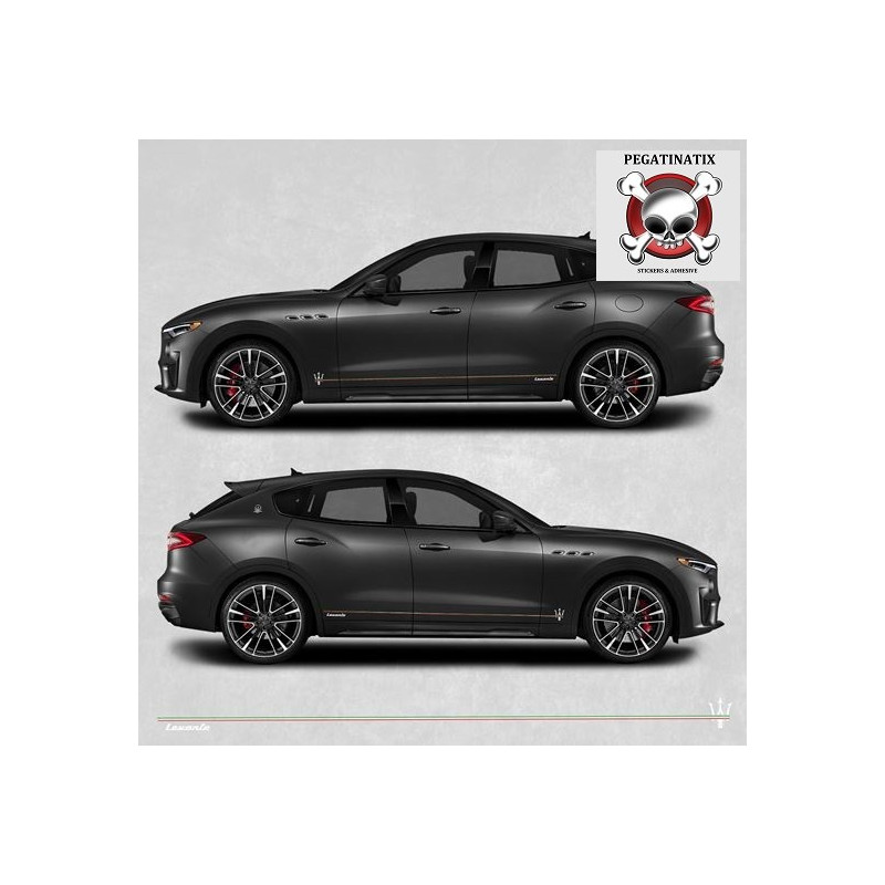 Maserati Levante side Stripes STICKER