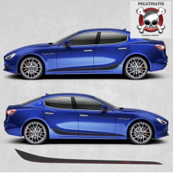 Maserati Ghibli side Stripes AUFKLEBER
