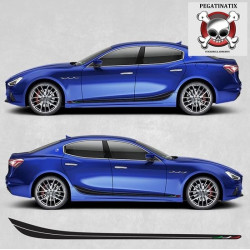 Maserati Ghibli side Stripes AUTOCOLLANT
