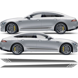 mercedes GT63 AMG side Stripes ADESIVOS