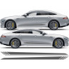 mercedes GT63 AMG side Stripes ADESIVOS