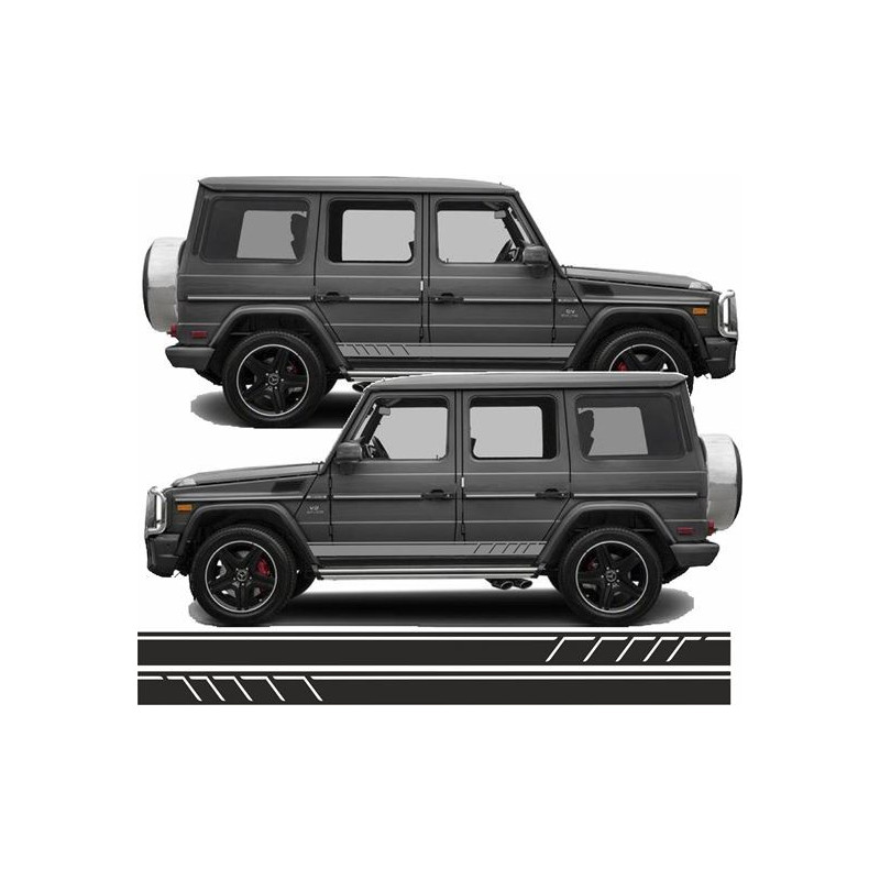 Mercedes G Class side AMG Stripes AUTOCOLLANT