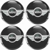 Mini Wheel centre Gel Badges Adesivi x4