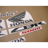 Honda CBR 500R YEAR 2015 SILVER DECALS
