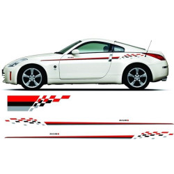Nissan 300ZX / 350z / 370z / Skyline /200SX Nismo Side & Bonnet Stripes STICKERS ADHESIVO