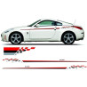 Nissan 300ZX / 350z / 370z / Skyline /200SX Nismo Side & Bonnet Stripes STICKERS STICKER