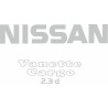 Nissan Vanette Cargo 2.3d AUFKLEBER