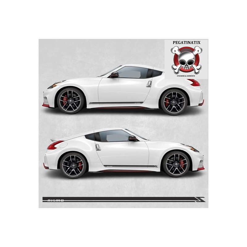 Nissan 370Z Nismo side Stripes ADHESIVO